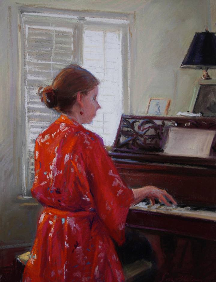 The Red Kimono by Lisa Gleim, Image 1.
