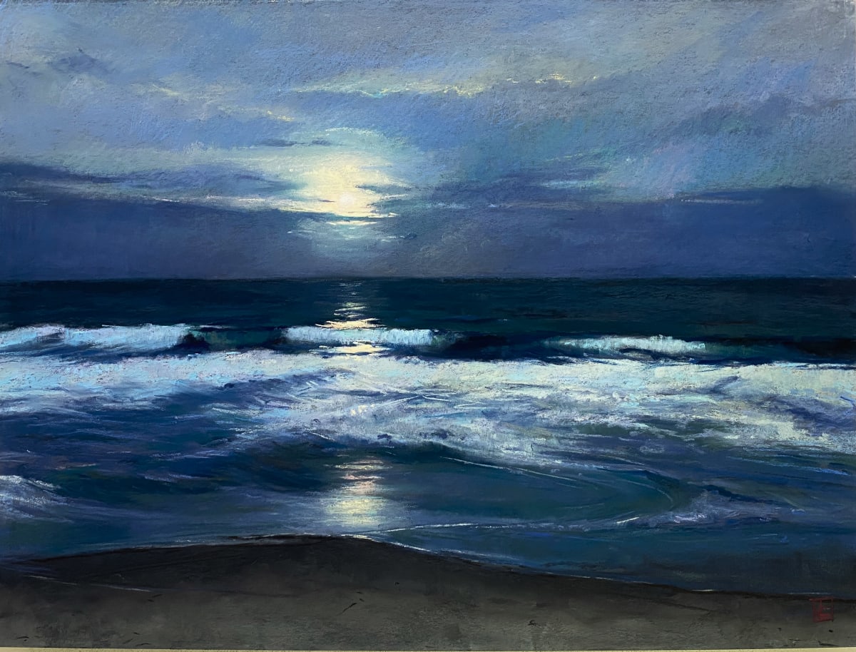 Atlantic Night Light by Lisa Gleim 