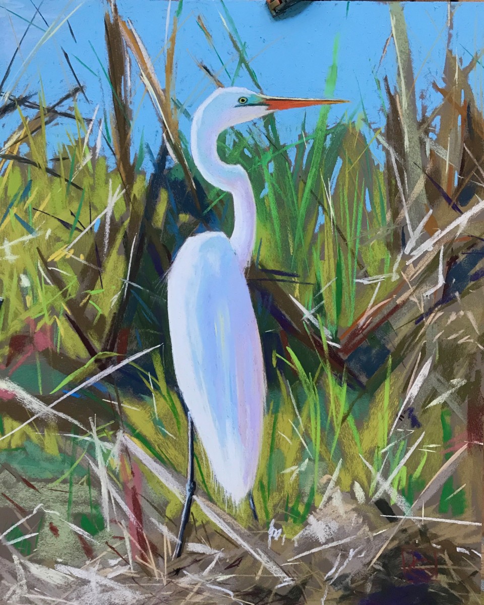 Heron at High Noon by Lisa Gleim 