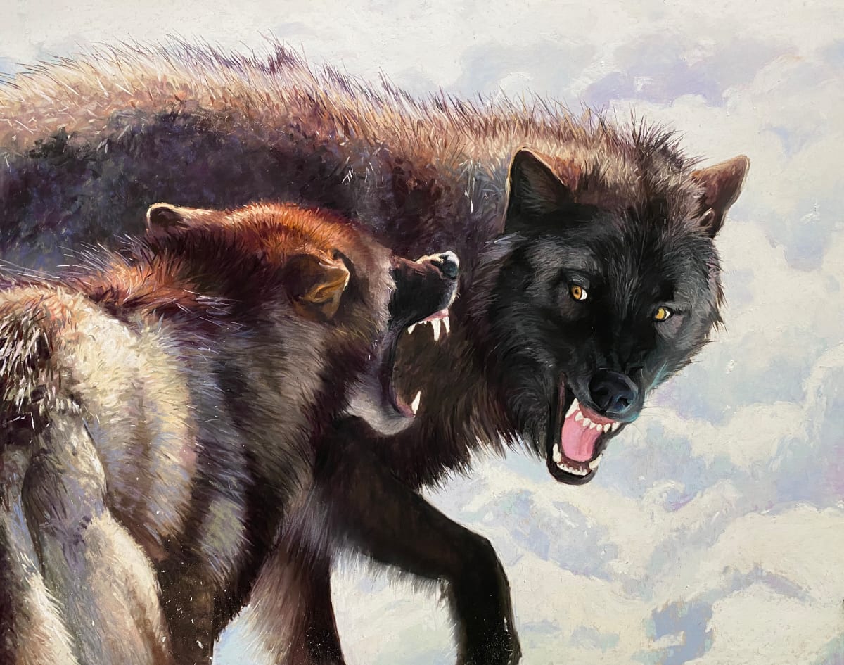 Sibling Rivalry by Lisa Gleim, Image 1.