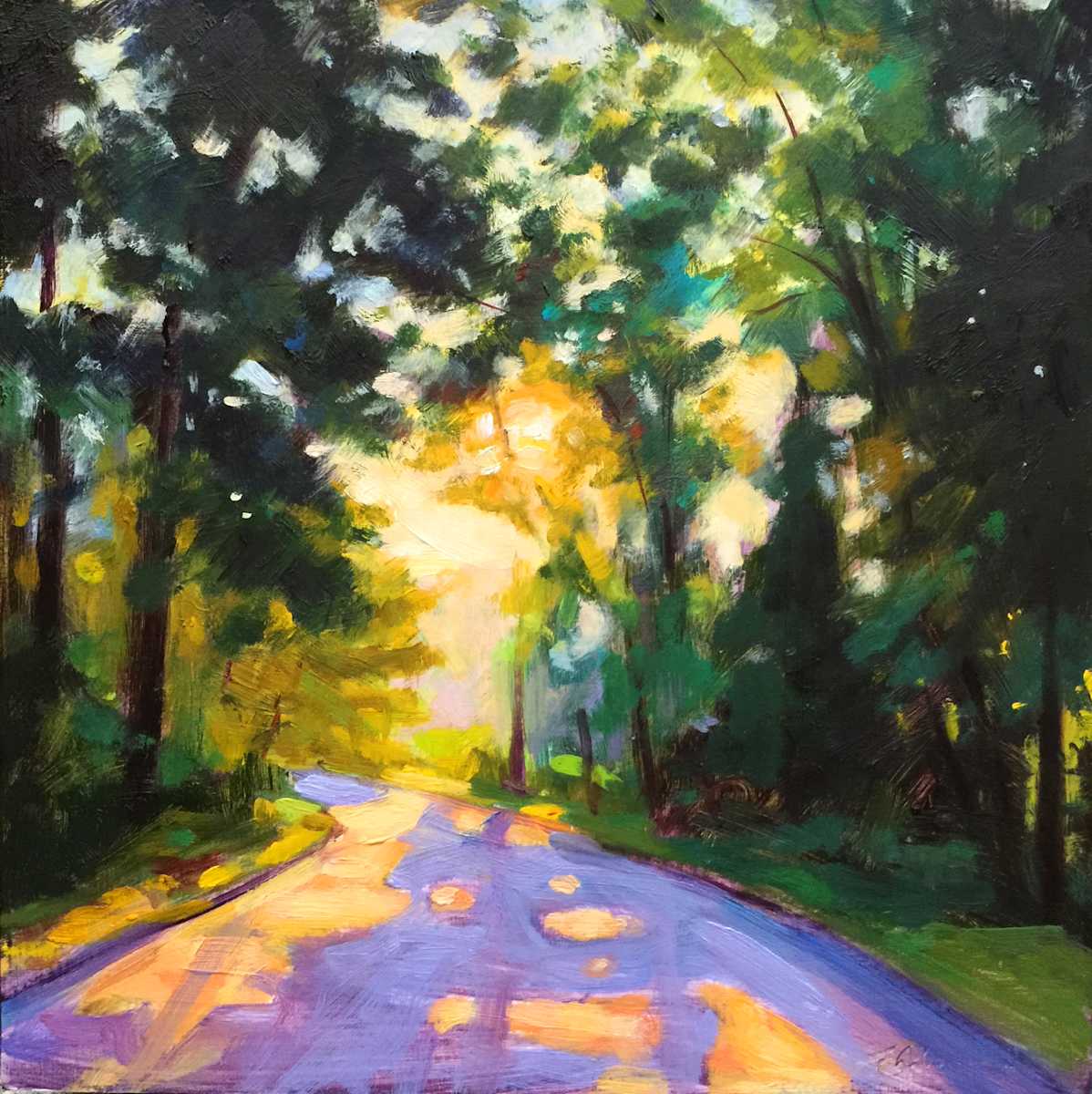 Sunrise Through the Trees by Lisa Gleim, Image 1.