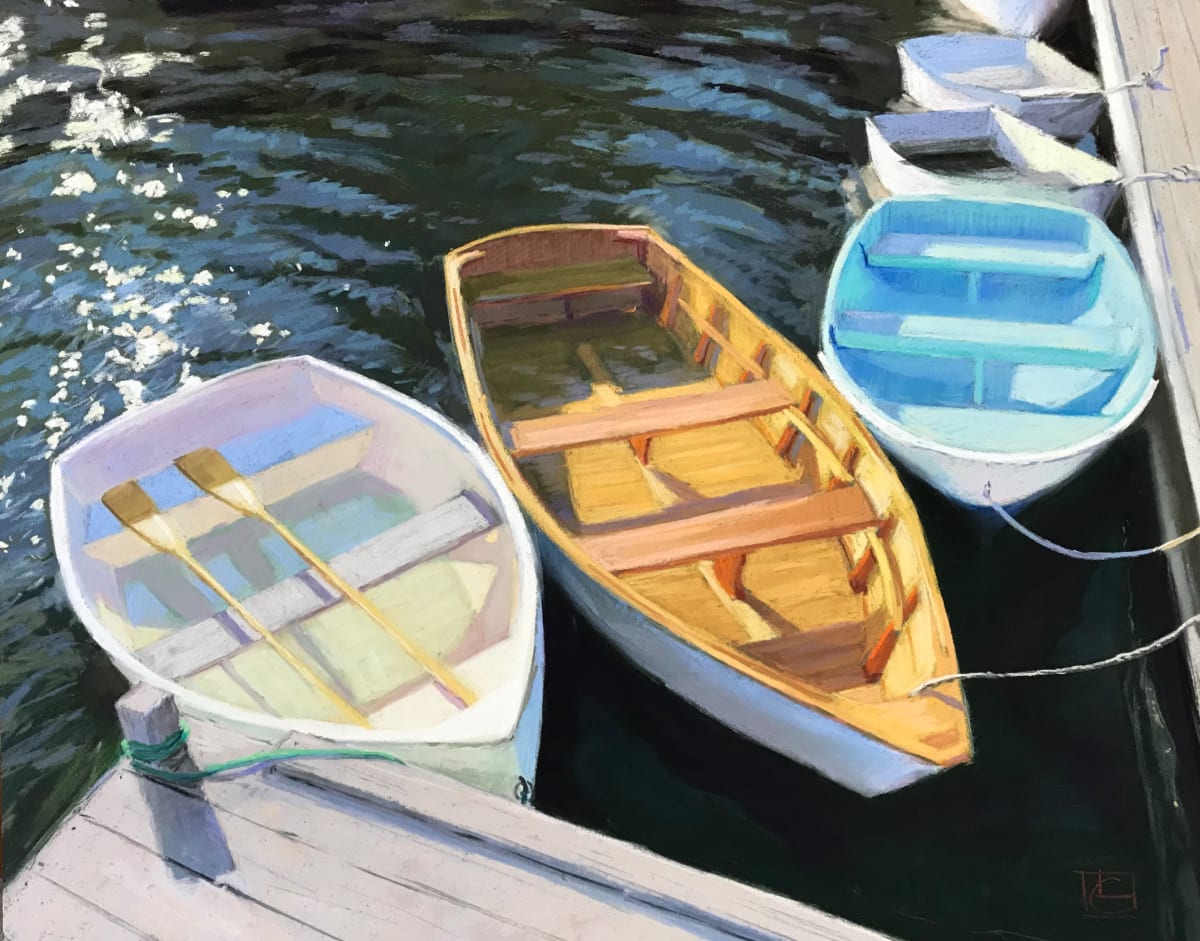 Sunlit Skiffs by Lisa Gleim, Image 1.