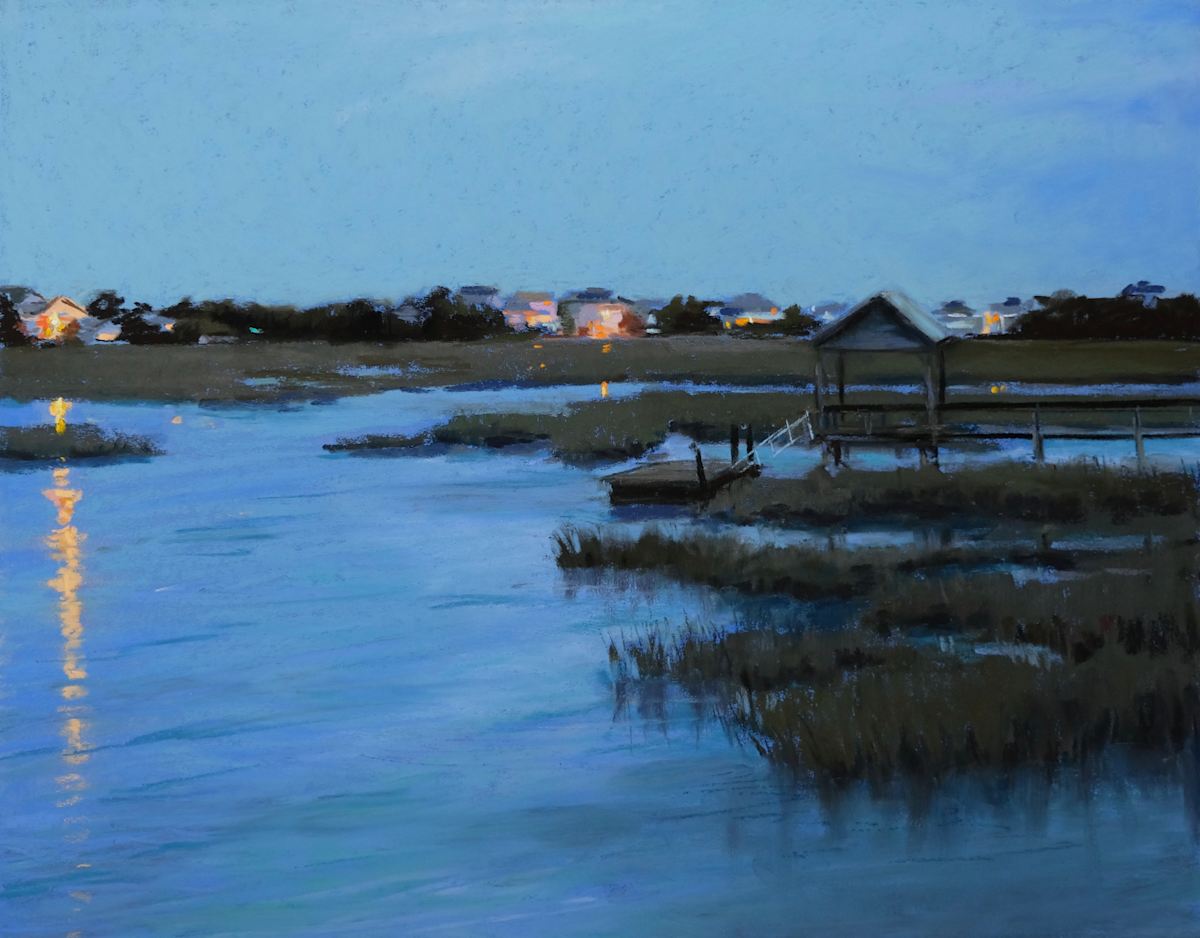 Twilight Marsh by Lisa Gleim, Image 1.