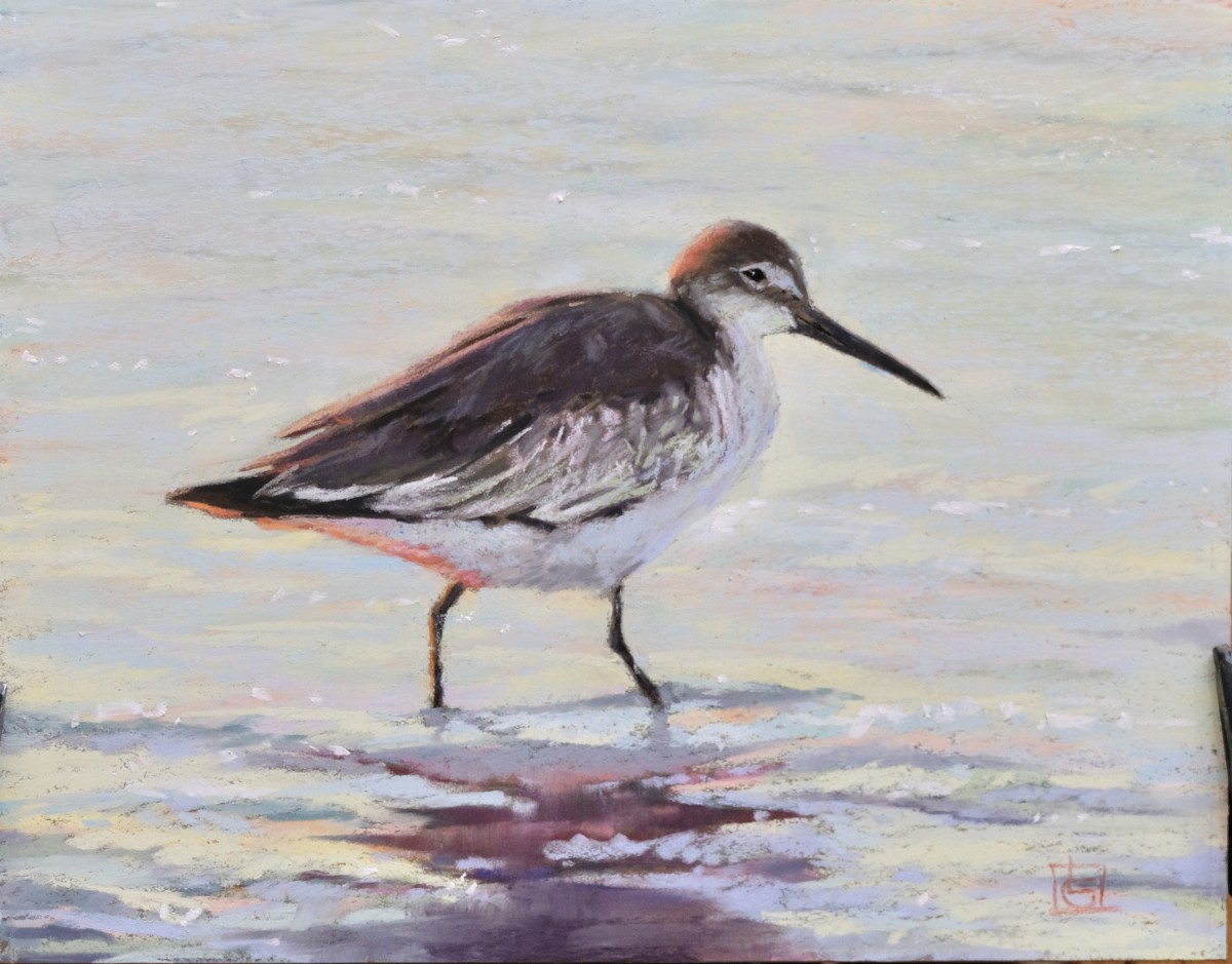 Sandpiper at Dusk by Lisa Gleim 