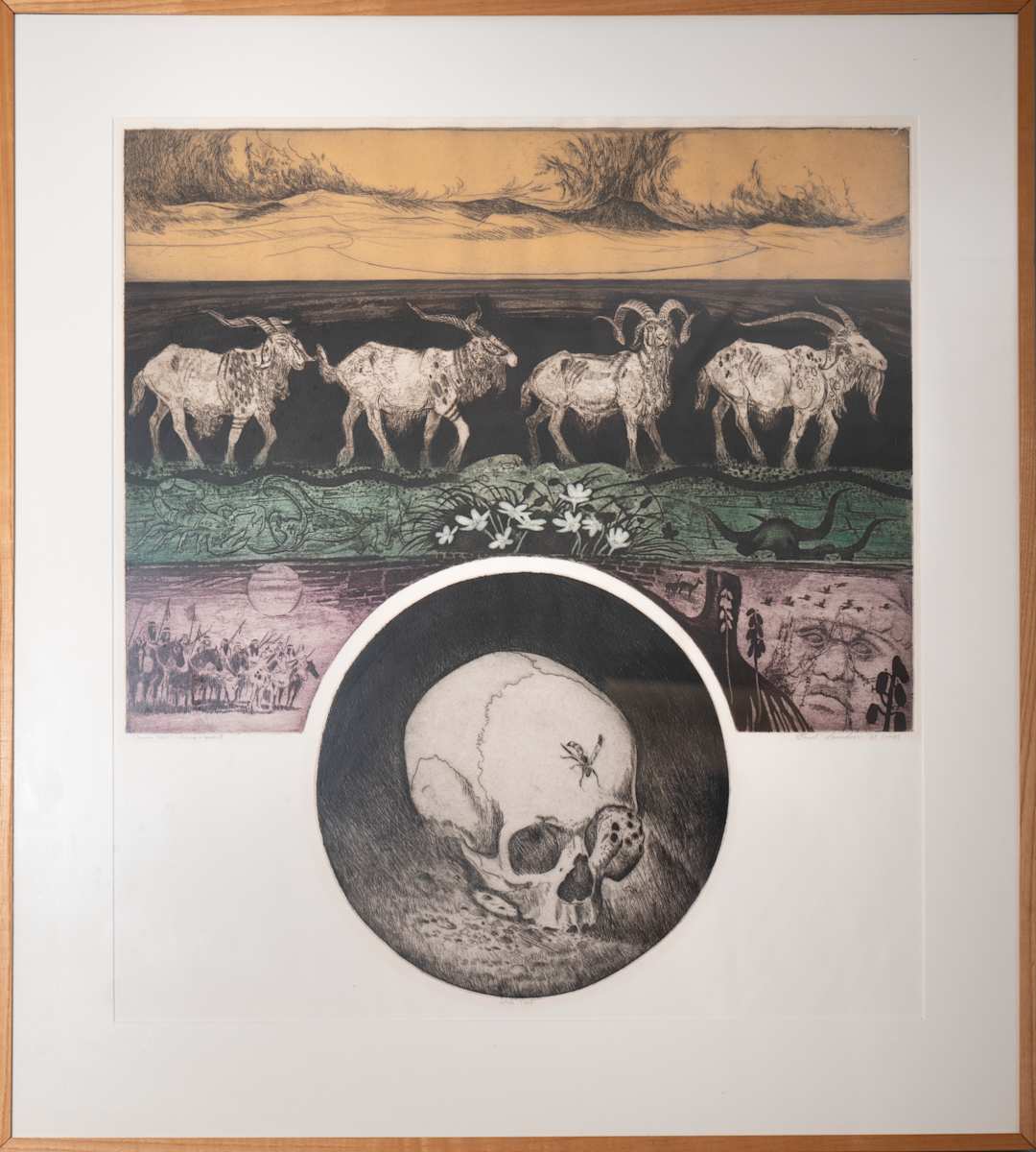 Canyon Wall by Boyd Saunders 