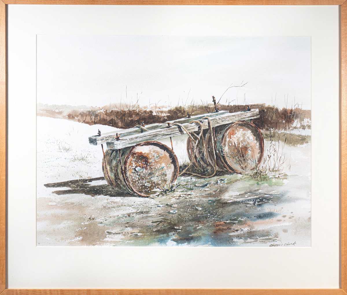 Dredge Floats by Chevis Clark, Image 2.
