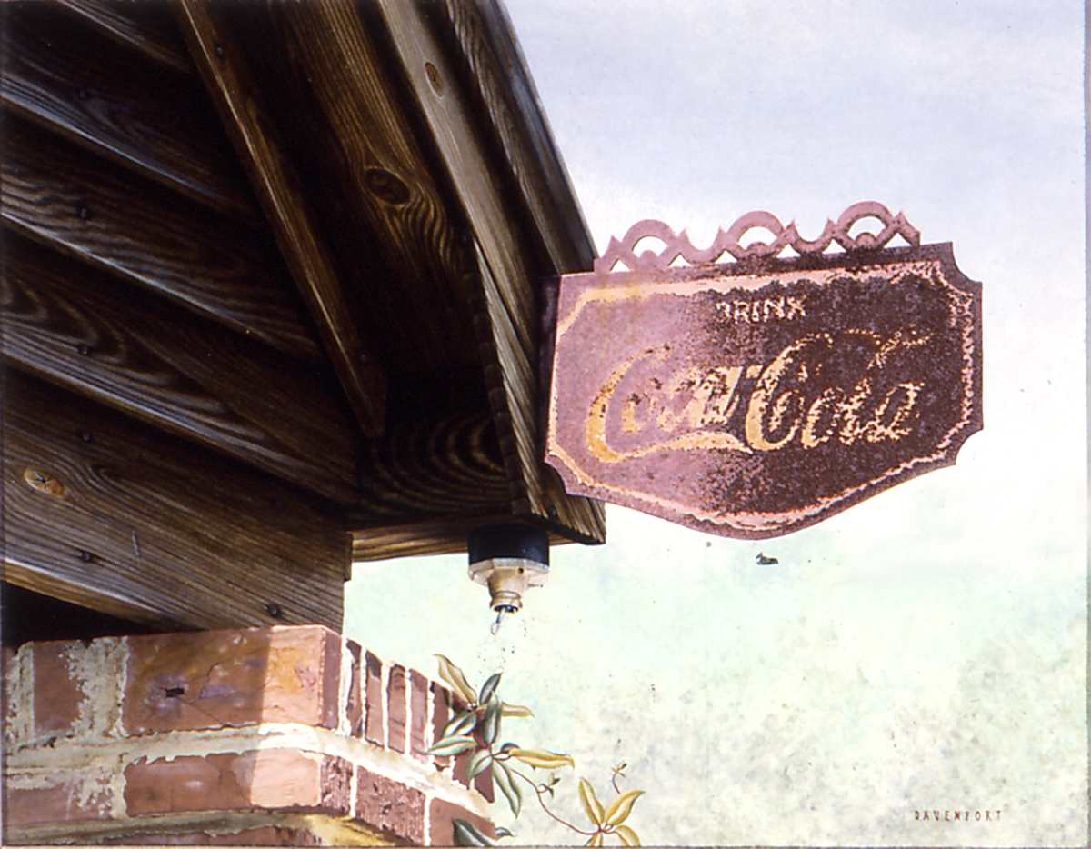 Weathered Sign by Ray Davenport 