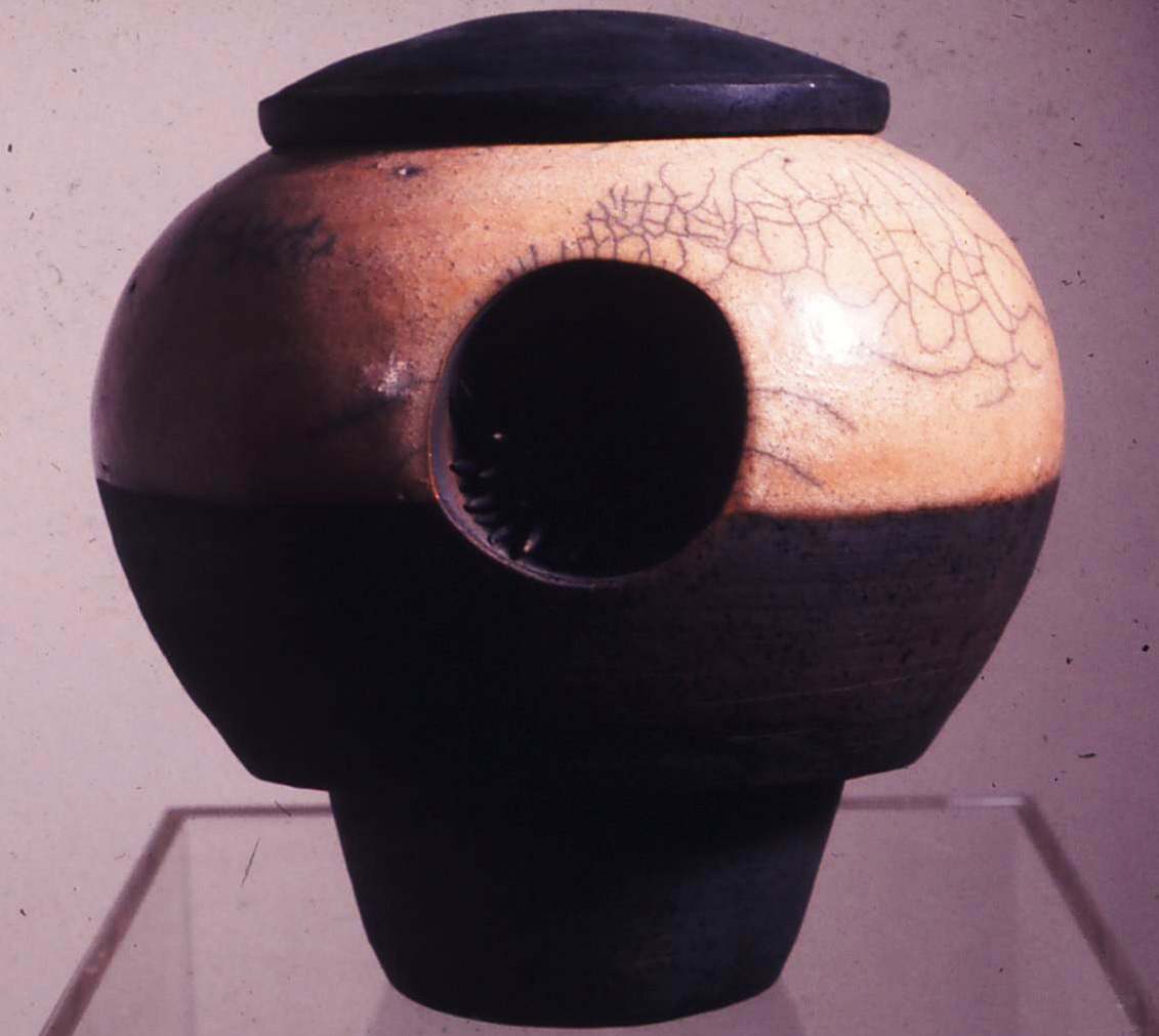 Anemone Pot by Jo Jeffers 