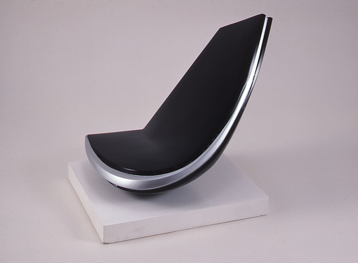 Silver Edged Shape by Larry Lefebvre 