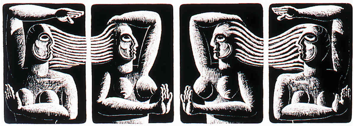 The Four Muses by Marcelo Novo 