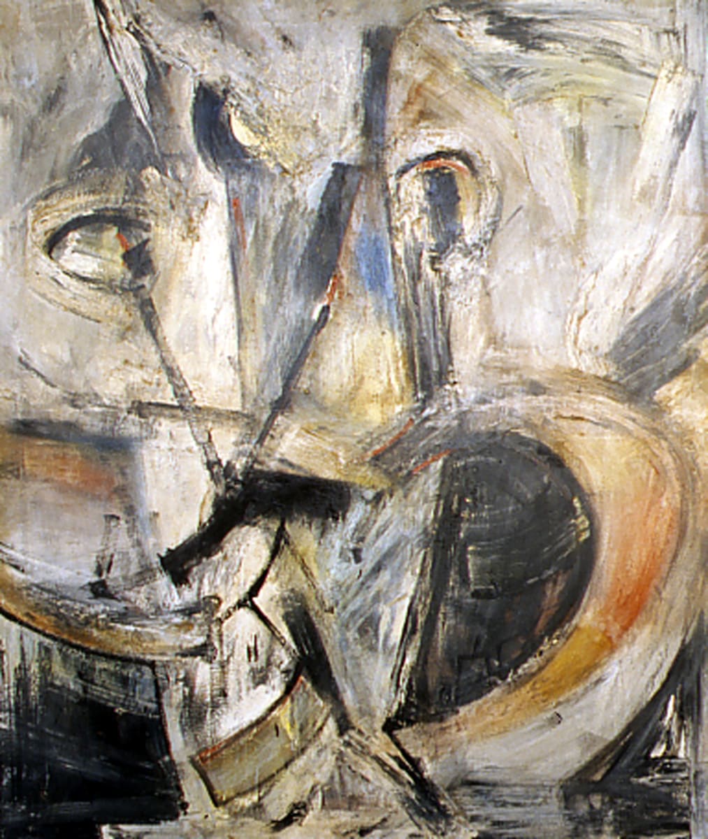 Confrontation #20 by Merton Simpson, Image 1.