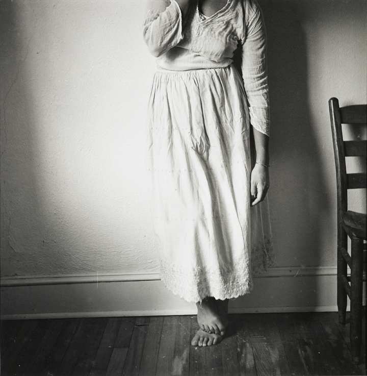 Untitled (white dress) by Barbara Solomon 