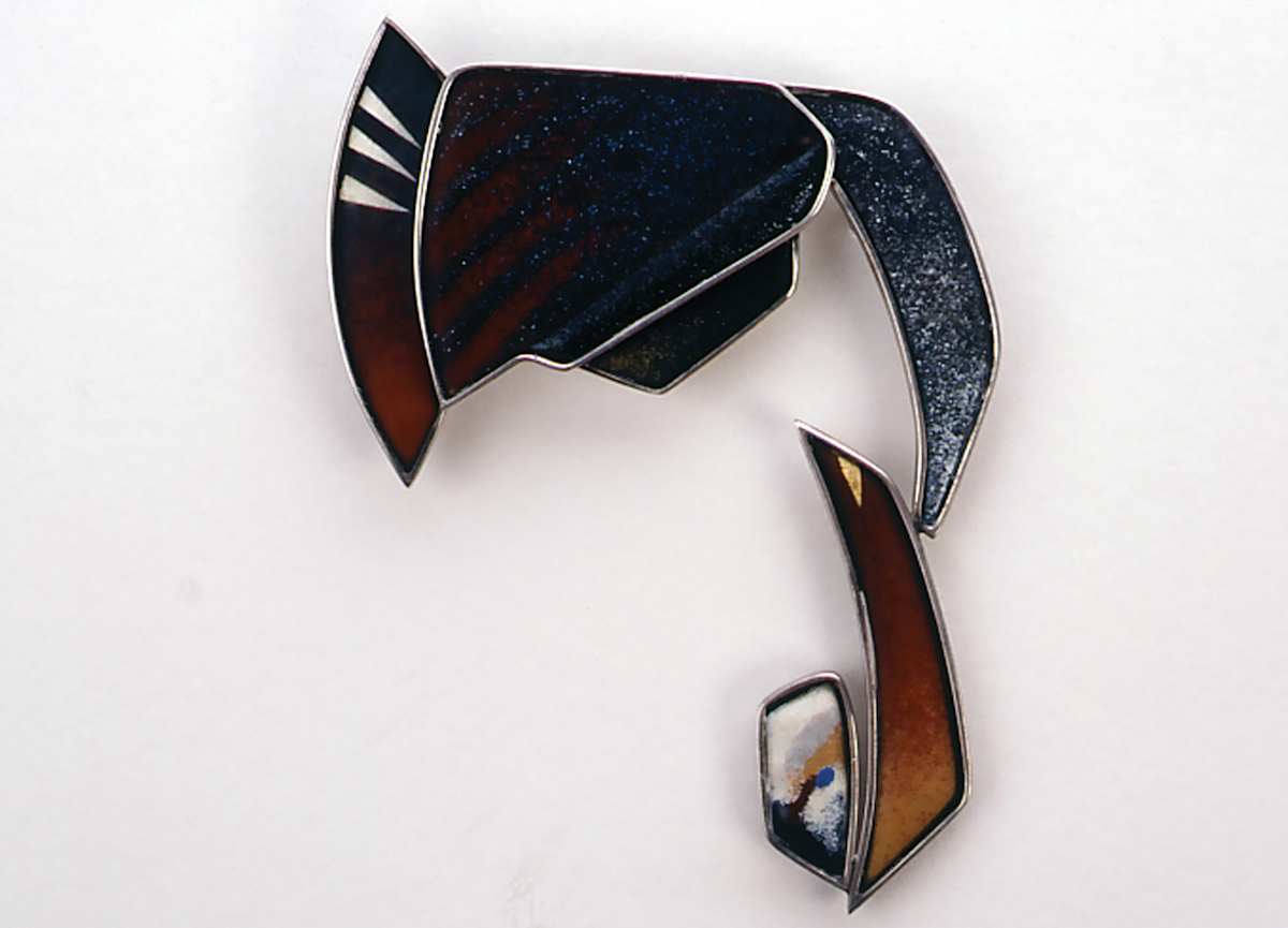Brooch from the "Dembones" Series by Susan B. Willis 