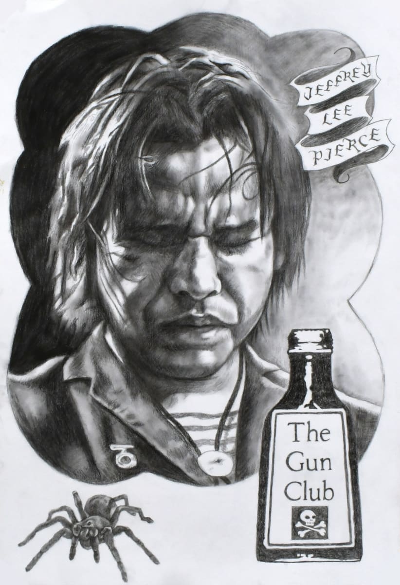Jeffrey Lee Pierce by Rodger Ferris 