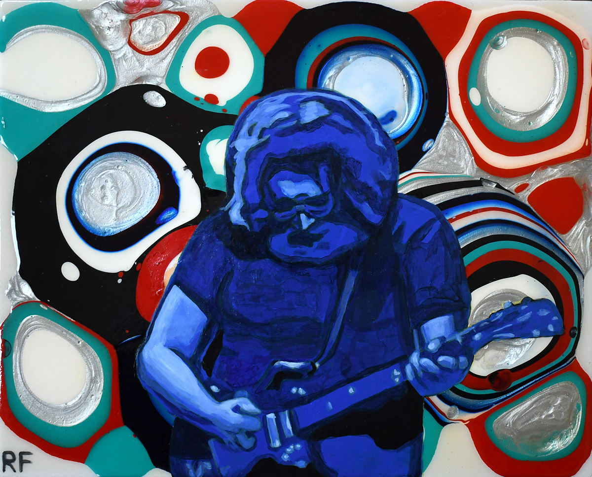 Jerry in Blue by Rodger Ferris 