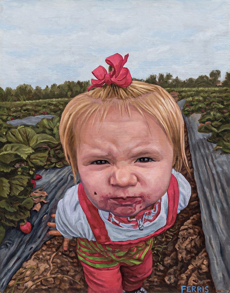 Strawberry Patch by Rodger Ferris 