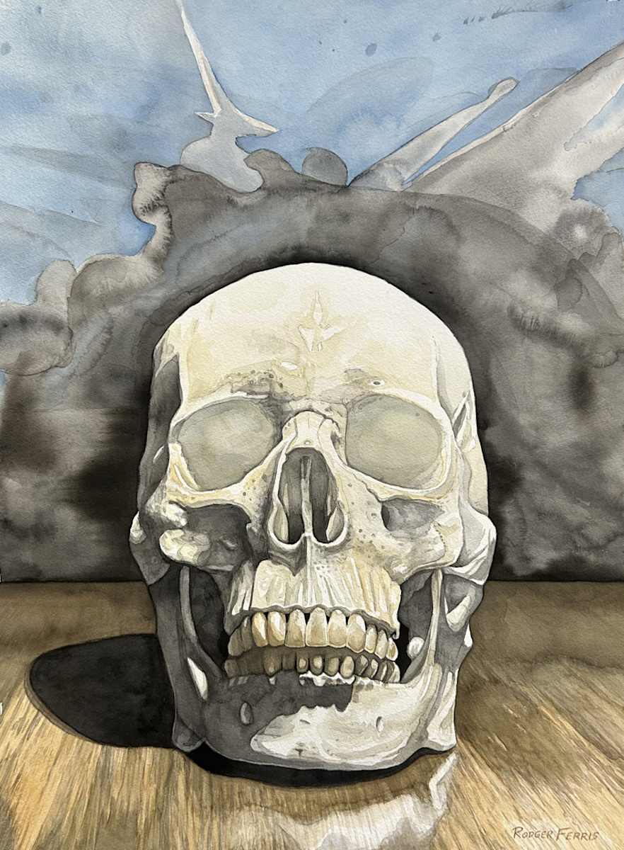 Skull study #1 by Rodger Ferris, Image 10.