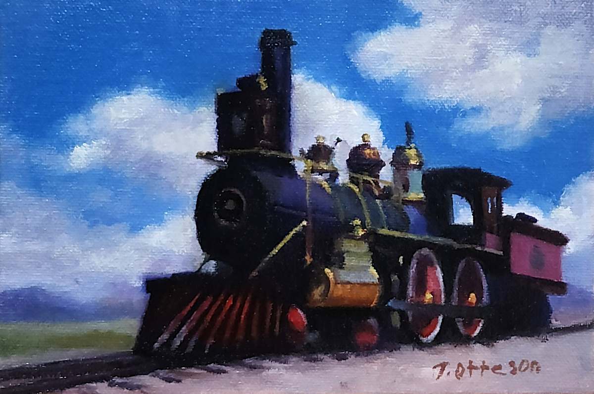 Engine No. 119 by Theresa Otteson 