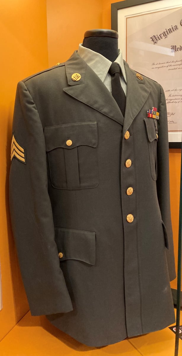 U.S. Army Uniform Jacket by U.S. Army Issued  Image: Military Uniform Jacket, three-quarter view