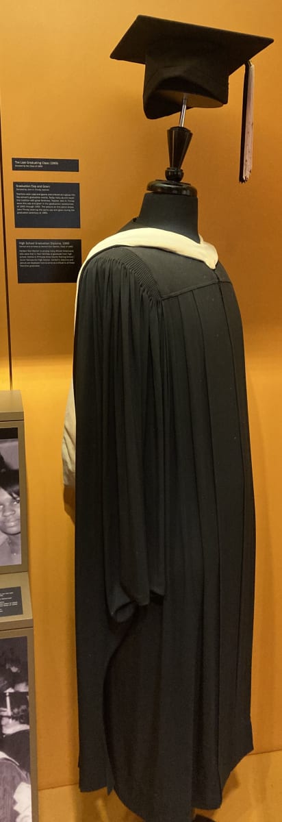 Graduation Gown by Bentley & Simon  Image: Side view