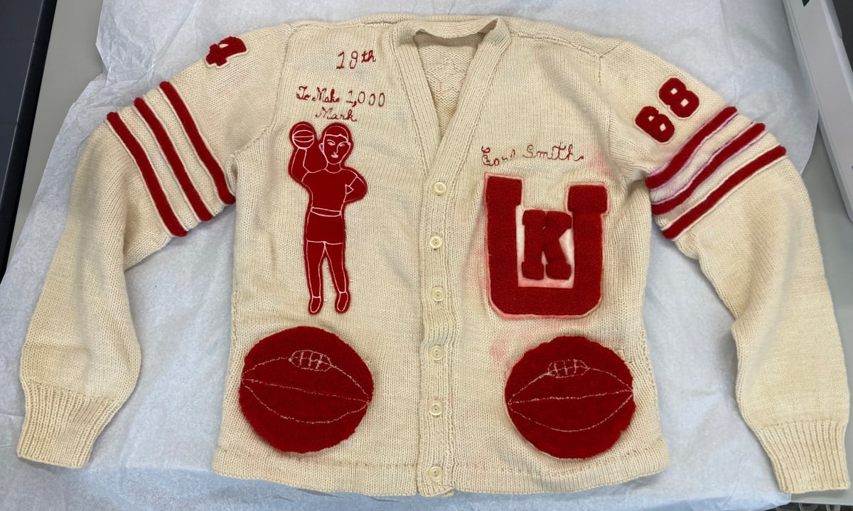 Letterman Sweater  Image: Front view