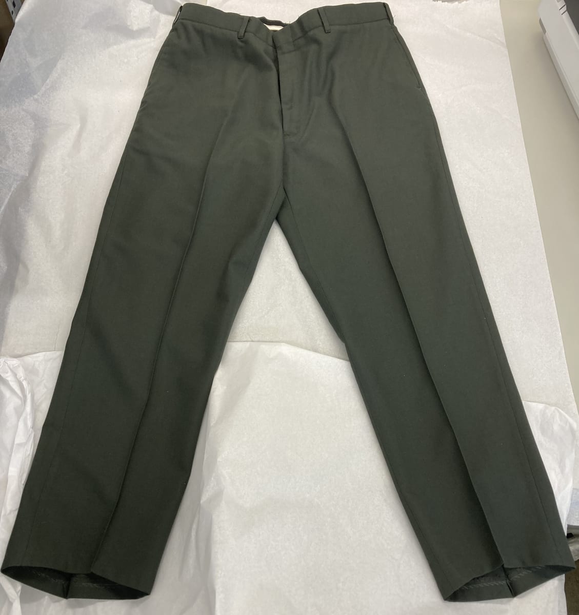 U.S. Army Uniform Trousers by Tennessee Apparel Corp.  Image: Front view