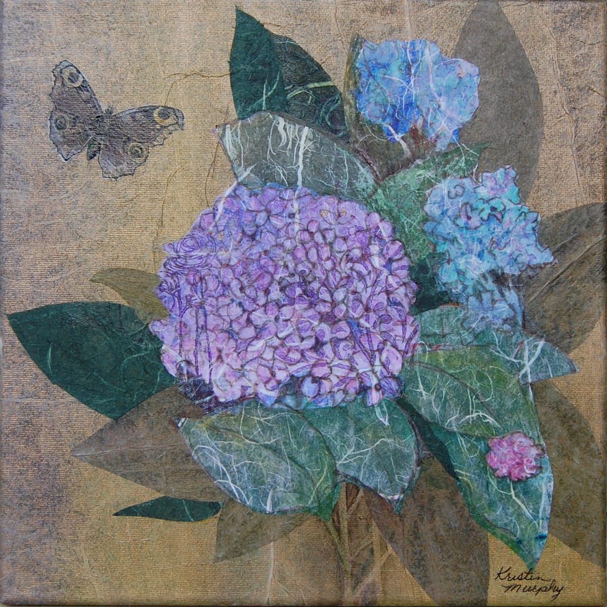 Hydrangea Collage, Image 1.