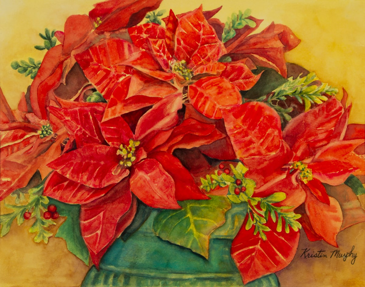 Holiday Poinsettia by Kristin Murphy, Image 1.