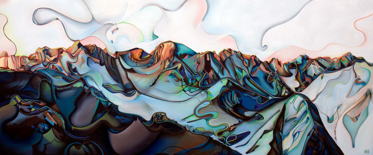 Traveling Light - Sophie's Alps by Brian  Wall 