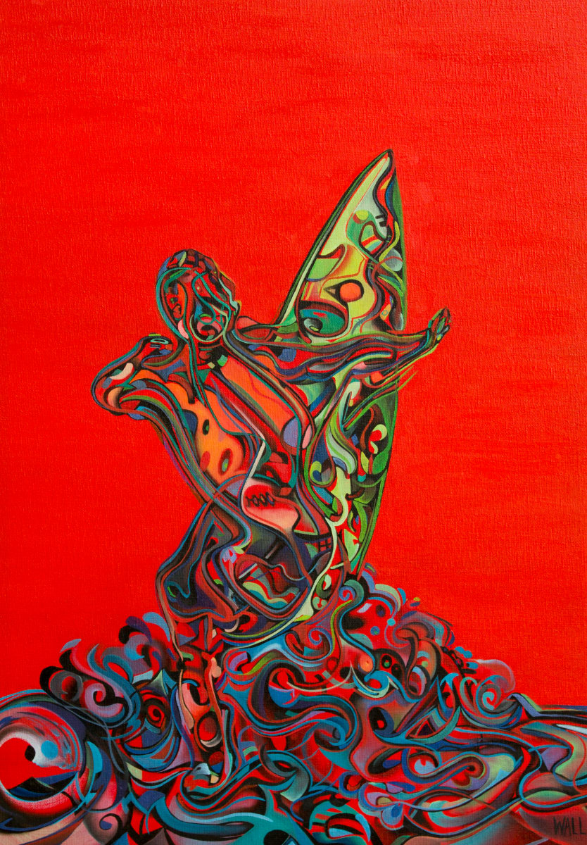 Red Surfer 