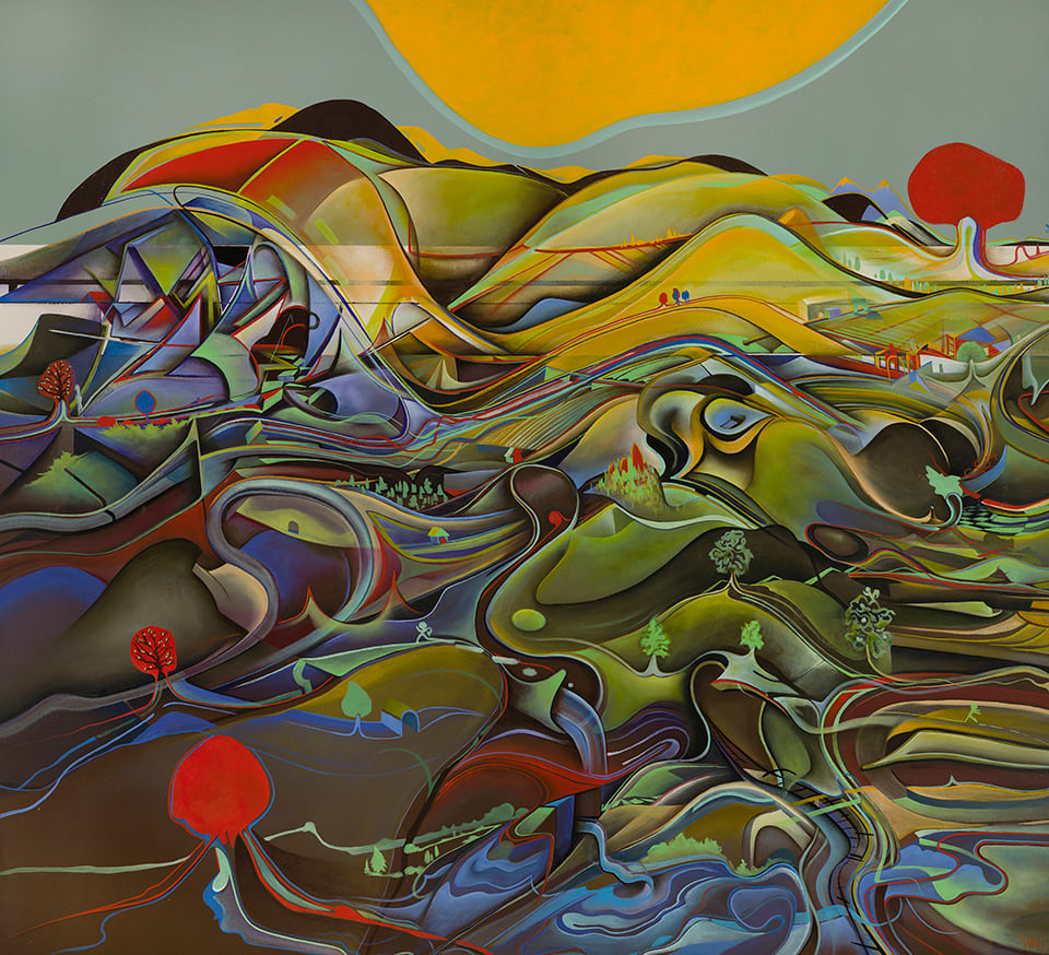 Sun Soaked Hills, Image 1.