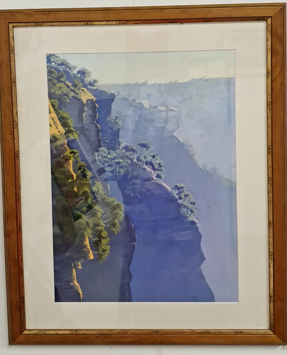 Gordon Falls from the collection of Jindabyne Art Gallery Artwork Archive