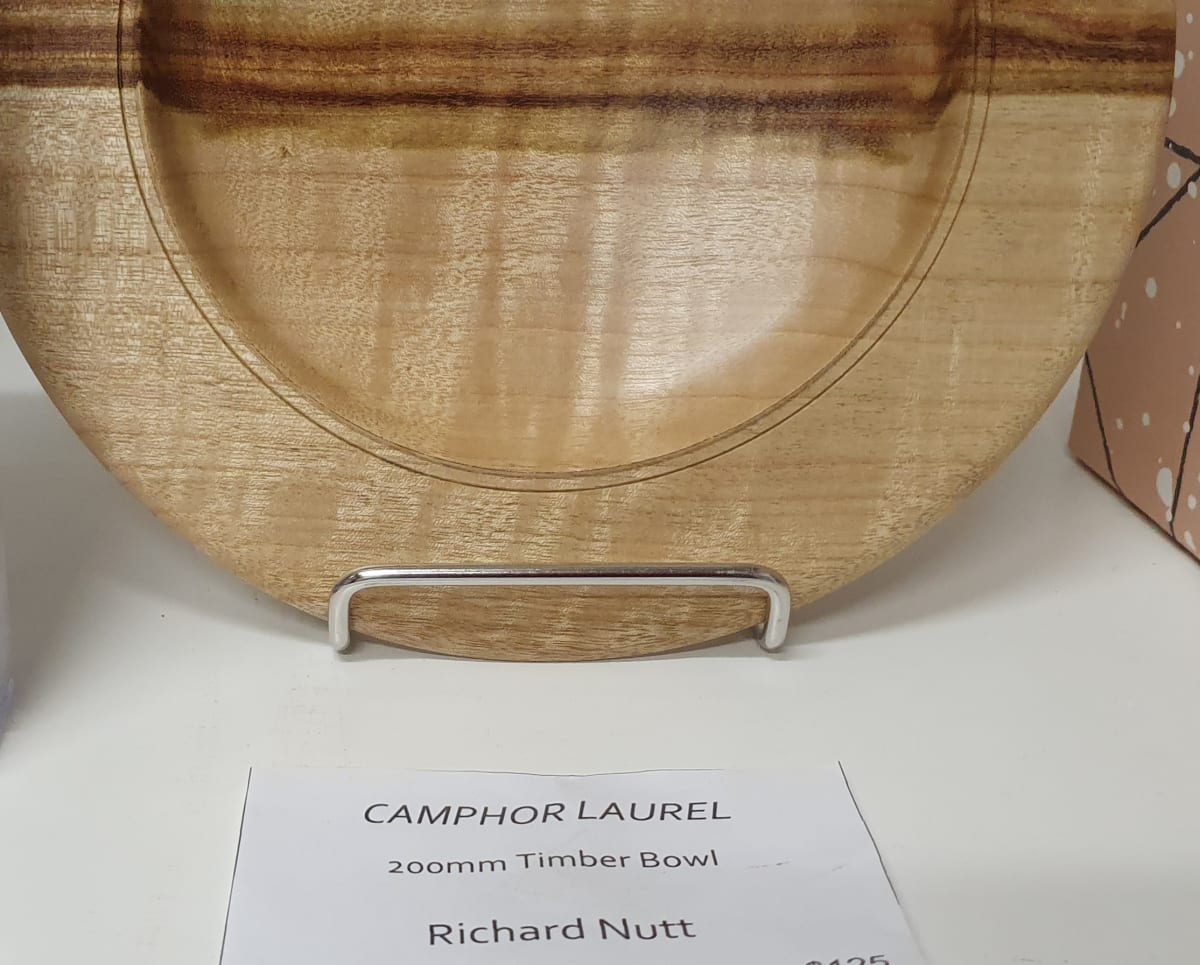 Camphor Laurel Timber Bowl by Richard Nutt 