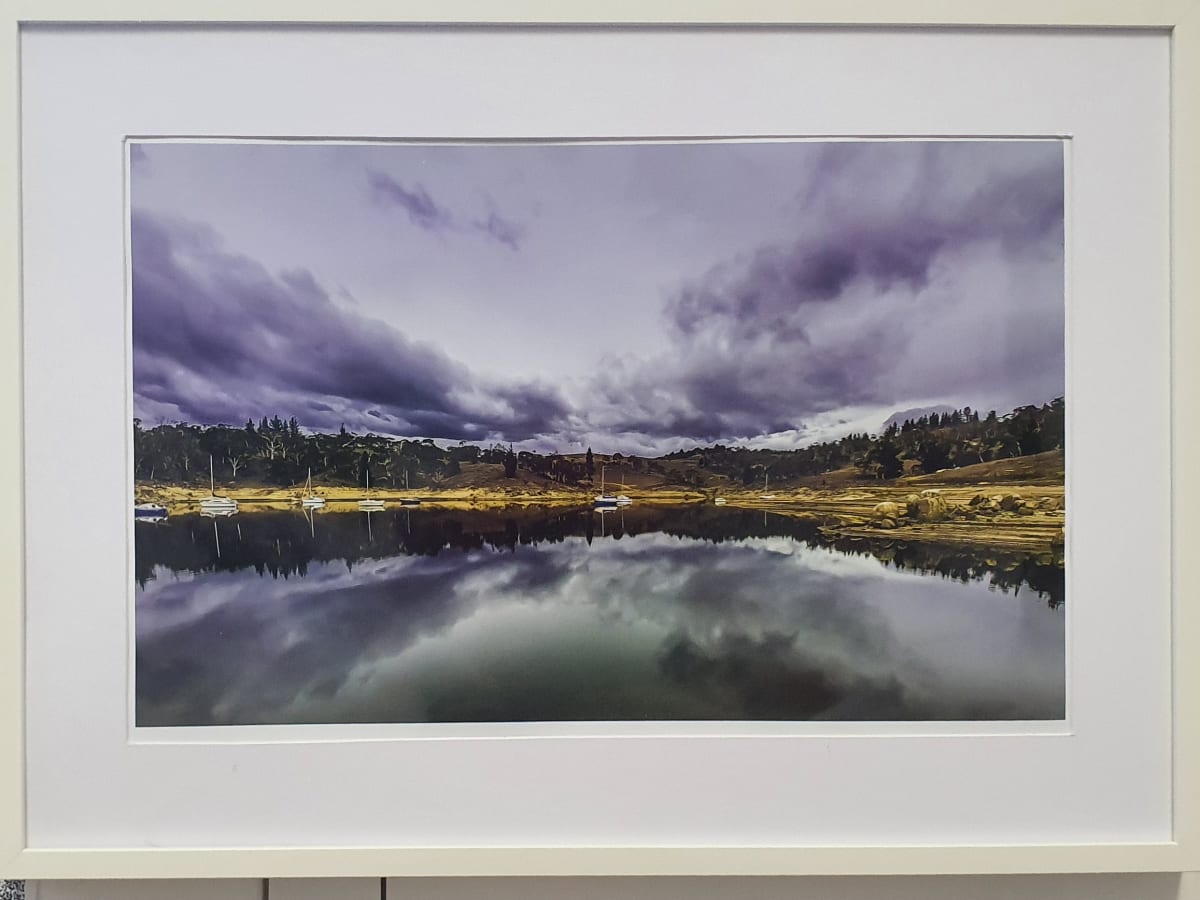 Moody Lake Jindabyne by Wanda Lach 