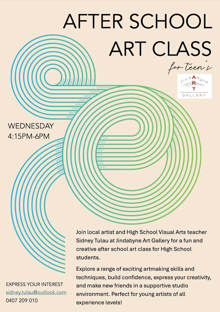 After School Art Class for Teens by Workshops 2026, Image 1.