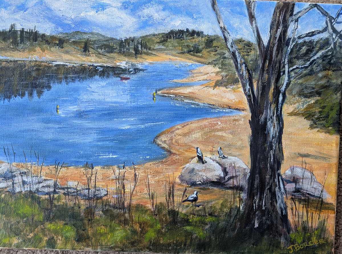 Maggie's At Play in  Pooh Bay. by Jenny Border, Image 2.