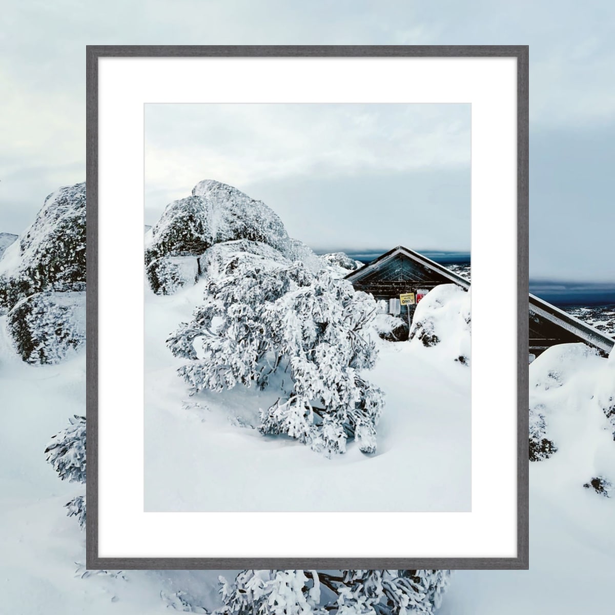 Ridge Patroller's Hut by Fiona Latham-Cannon 