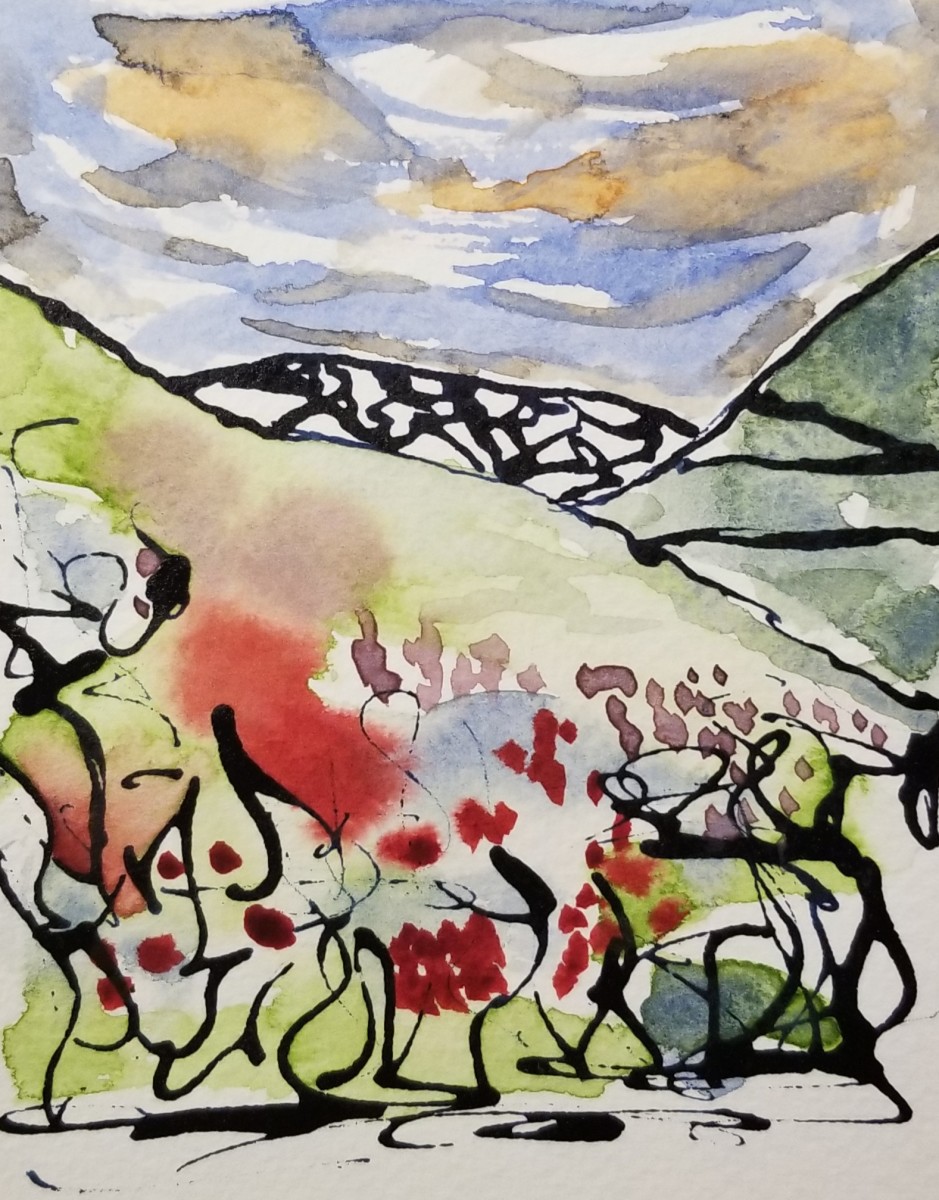 Spring Flowers by Kim Roberts 