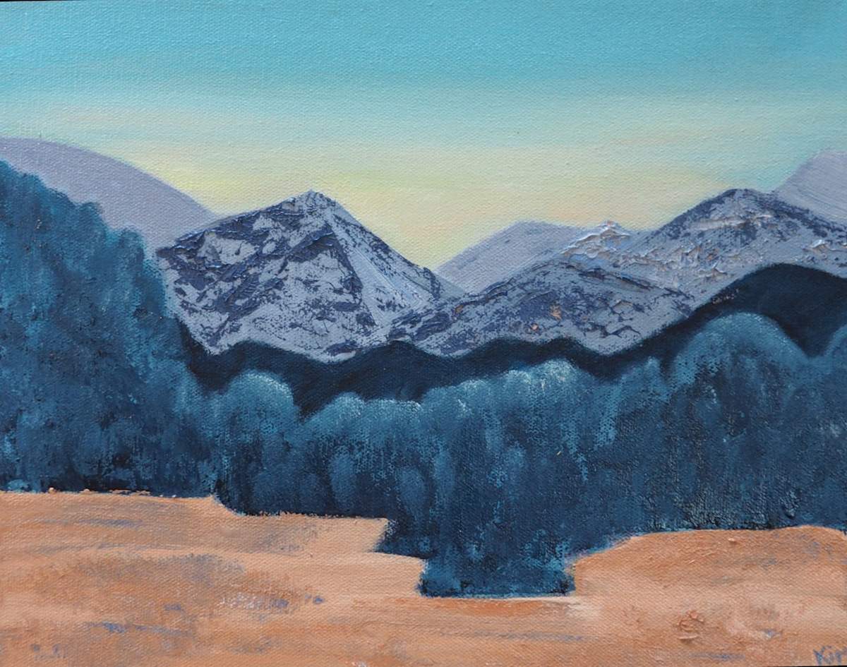 A Peaceful Grove by Kim Roberts 