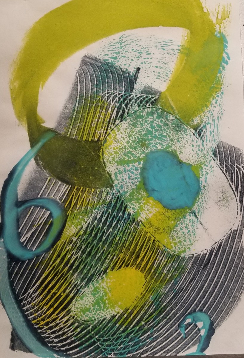 BlueGreen #16 by Kim Roberts 