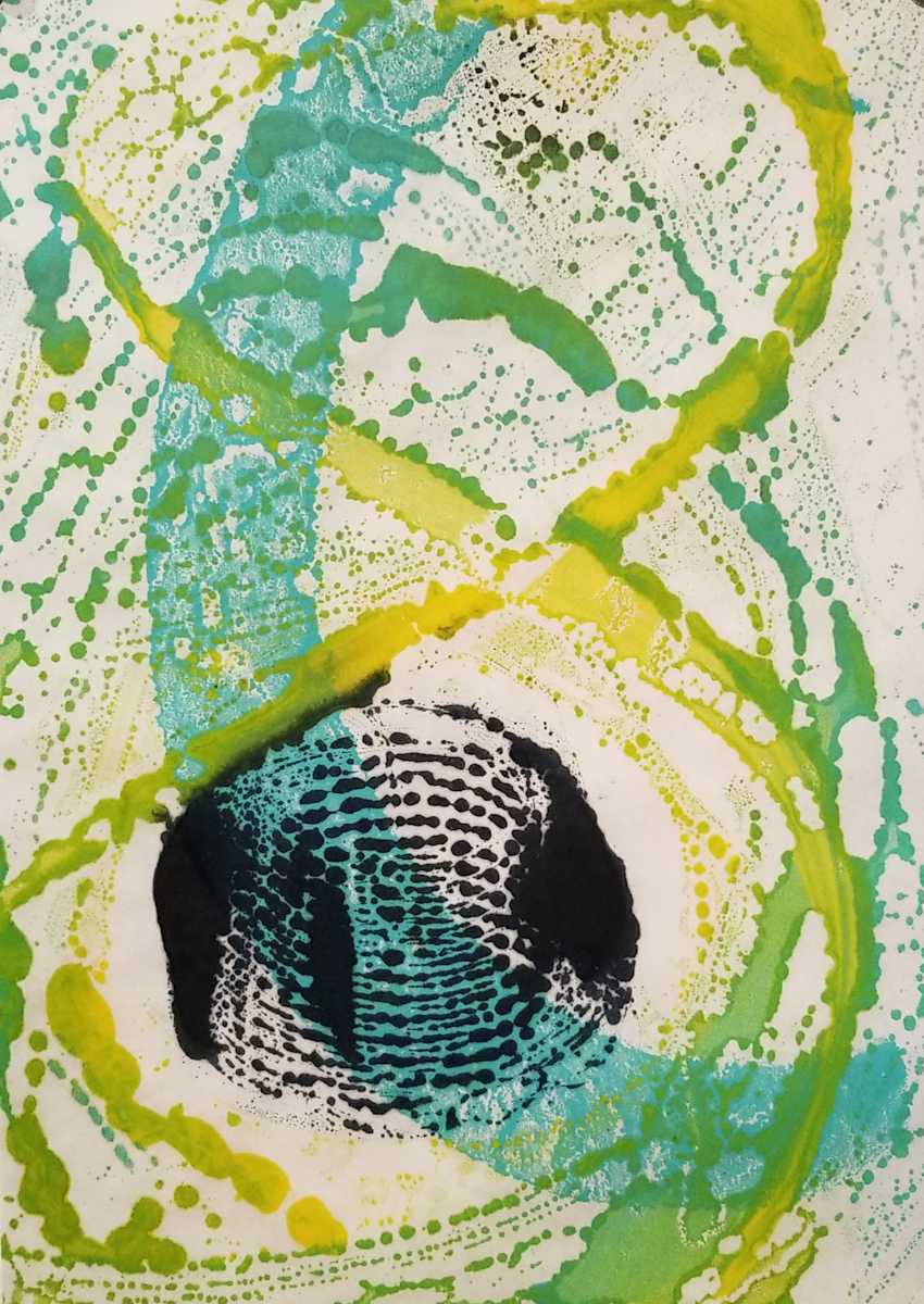 BlueGreen #1 by Kim Roberts, Image 1.