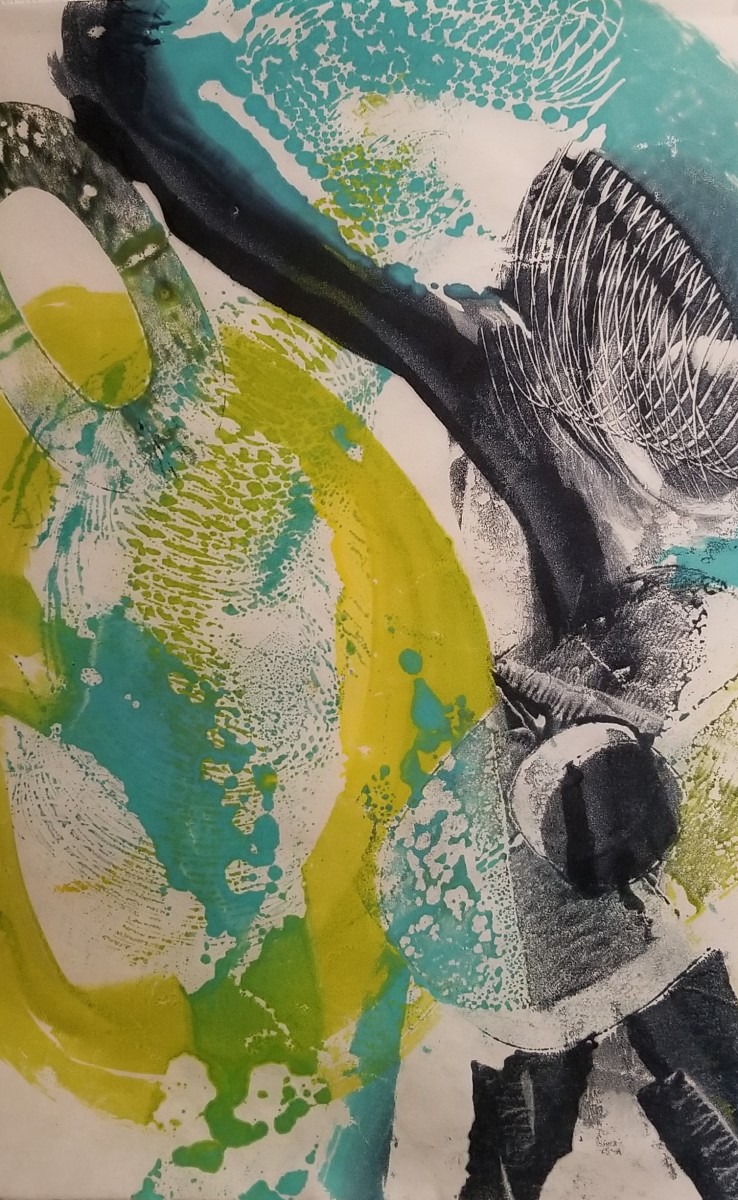 BlueGreen #4 by Kim Roberts 