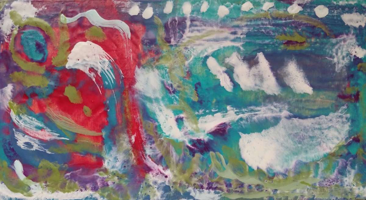 Goddess and Fish by Kim Roberts, Image 1.