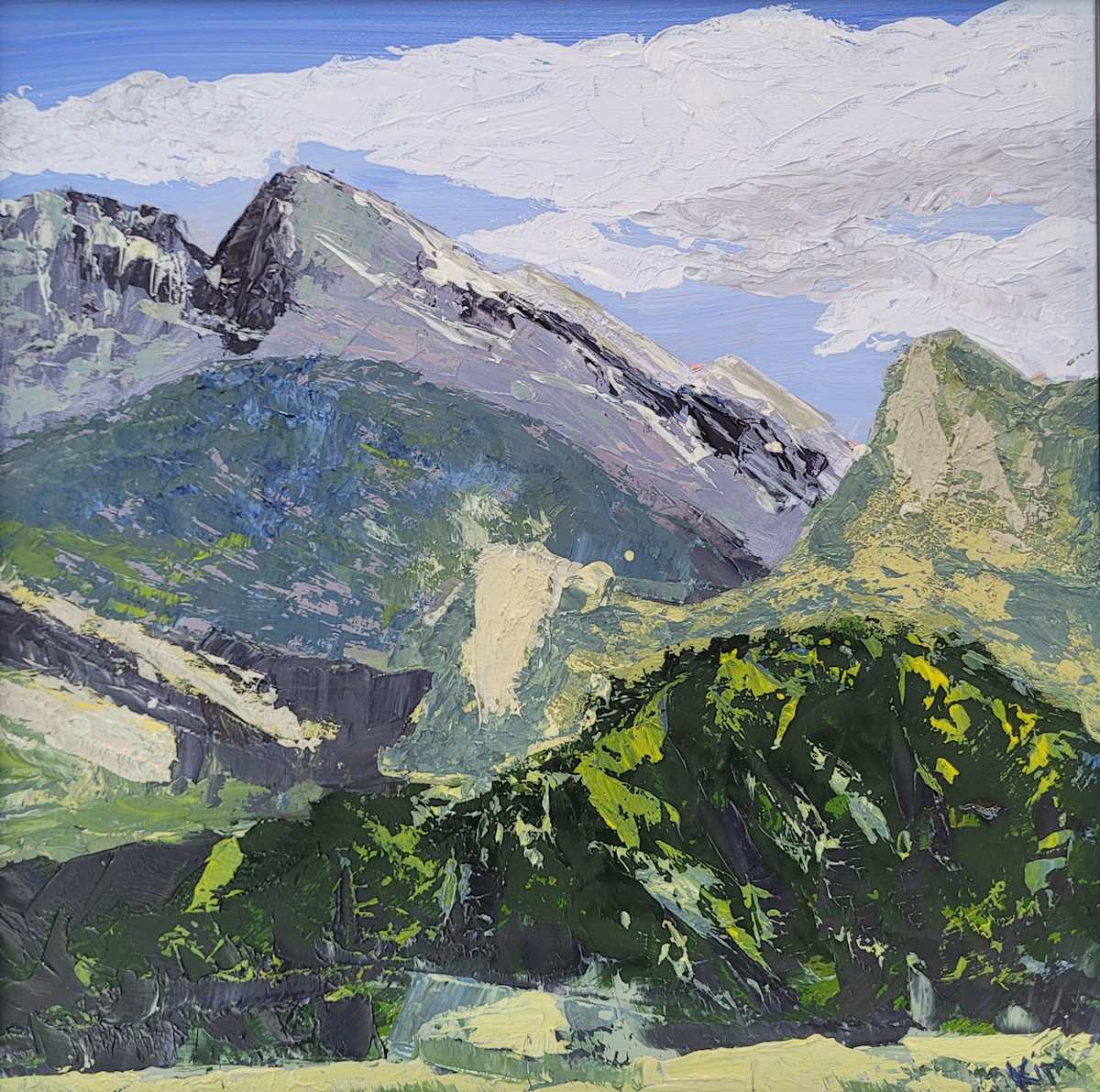 Green Peaks by Kim Roberts 