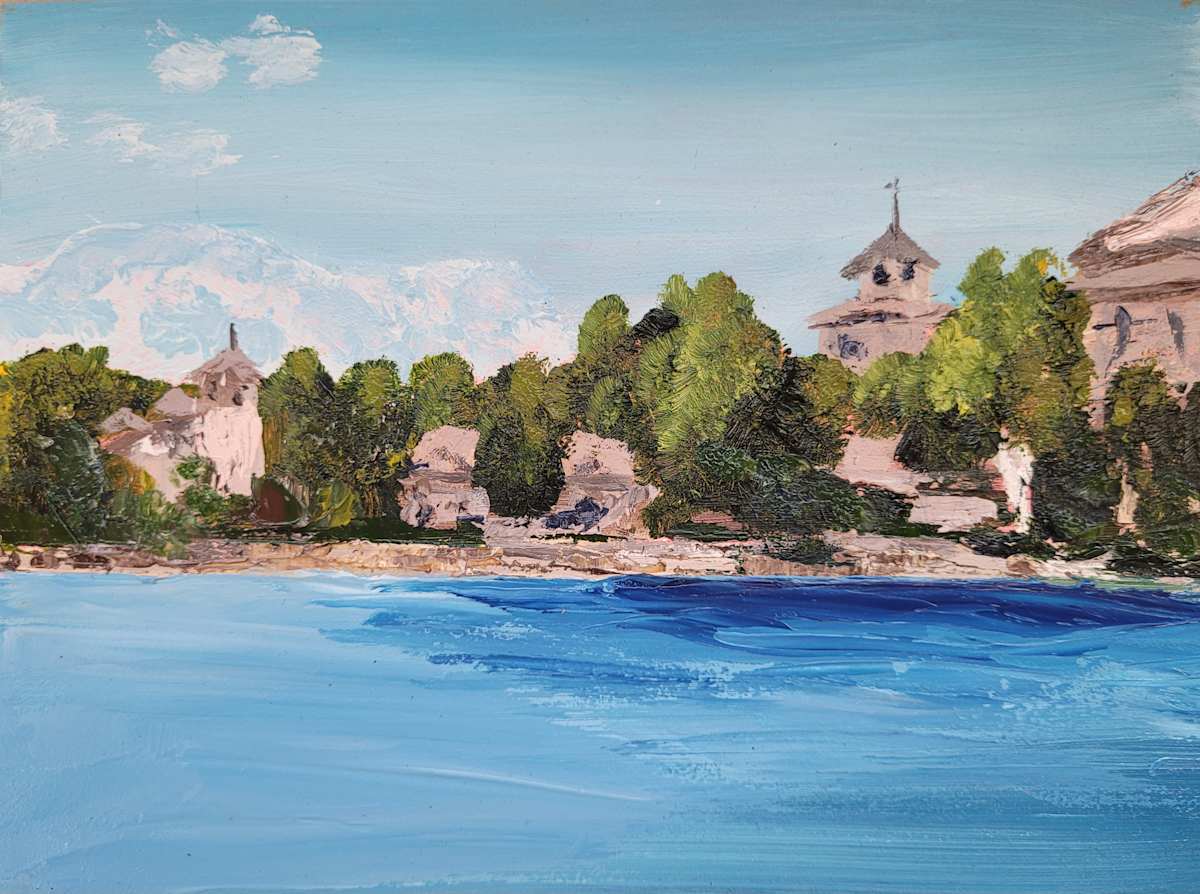 Lakeside Afternoon 2 by Kim Roberts 