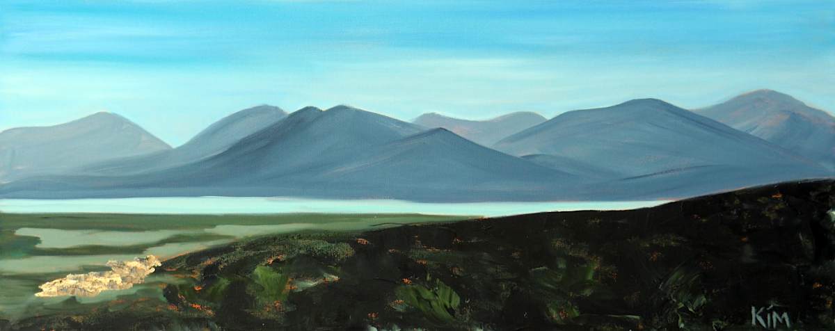 Tranquil Lake by Kim Roberts 