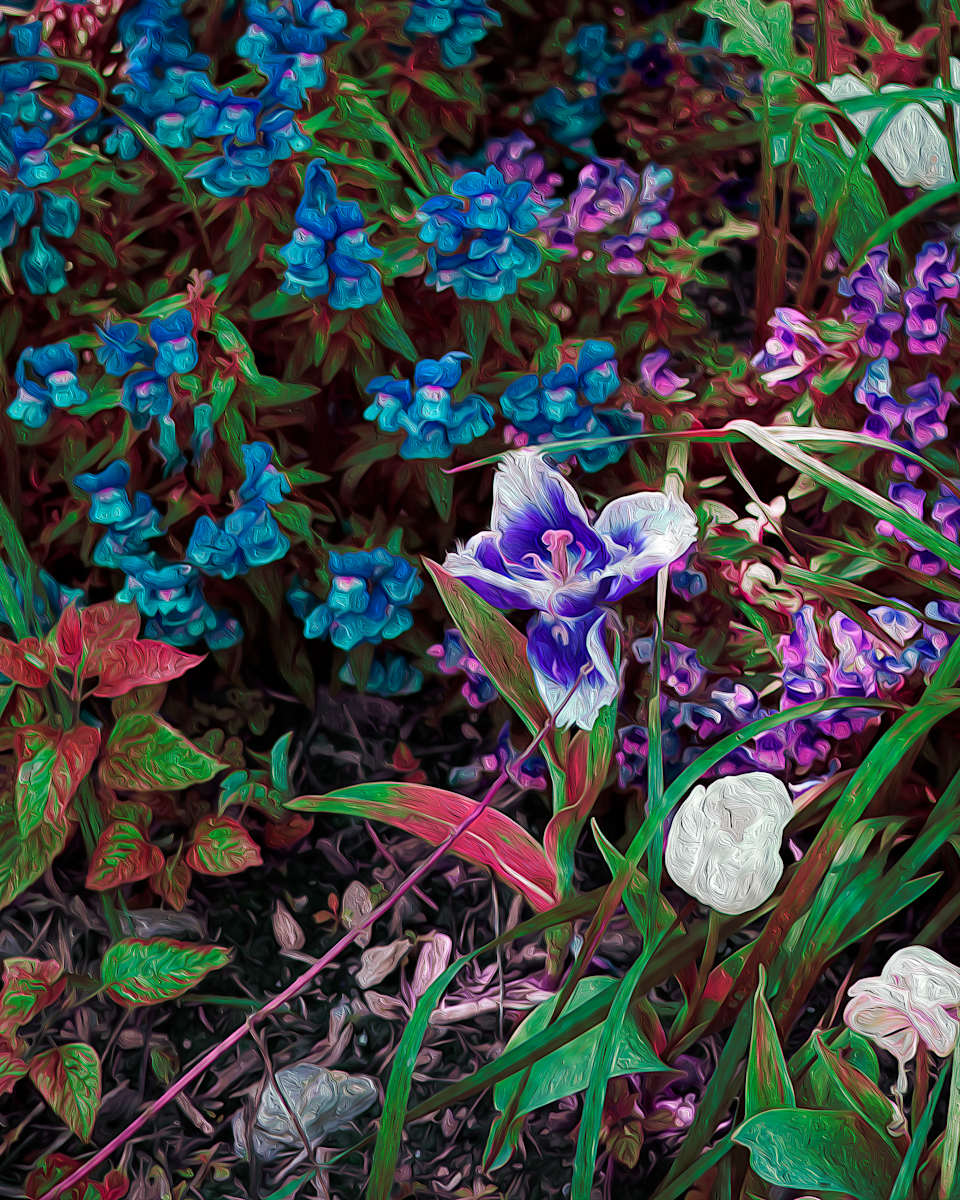 Botanical Flower by Nancy Wood, Image 1.