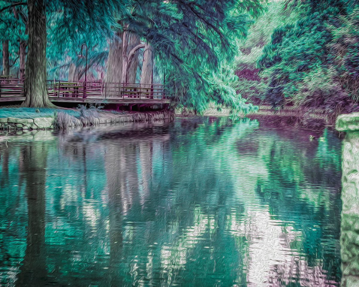 Park Stroll Green by Nancy J. Wood, Image 1.