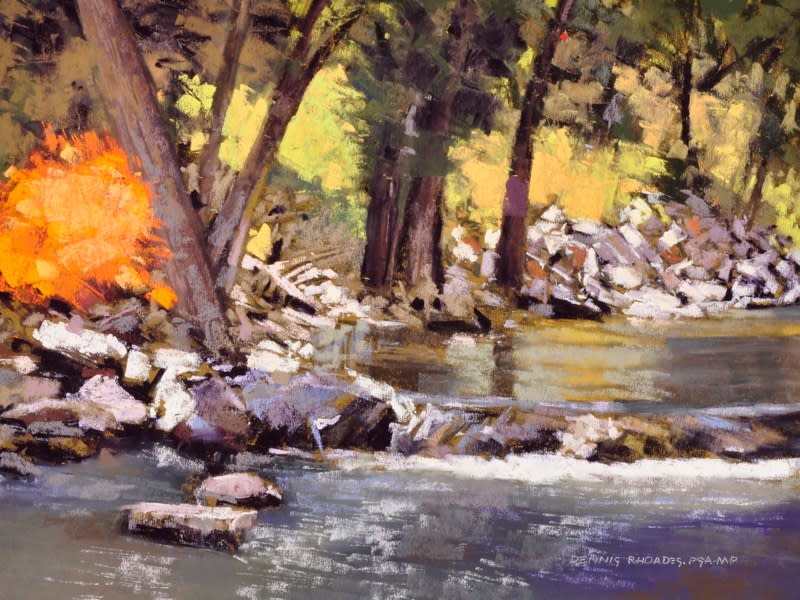 Trout Heaven M by Dennis Rhoades 