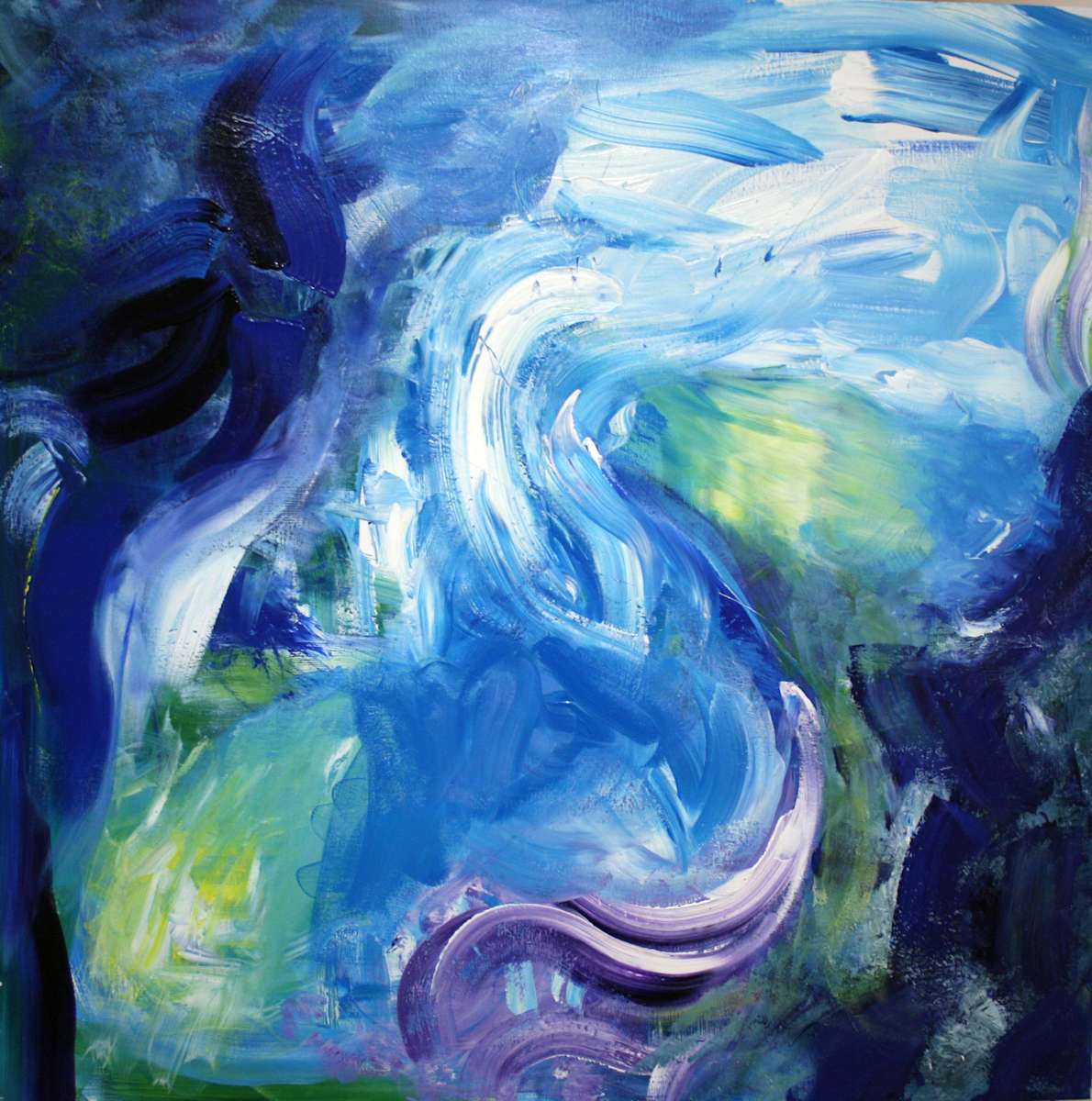 Blue Swirl, Image 1.